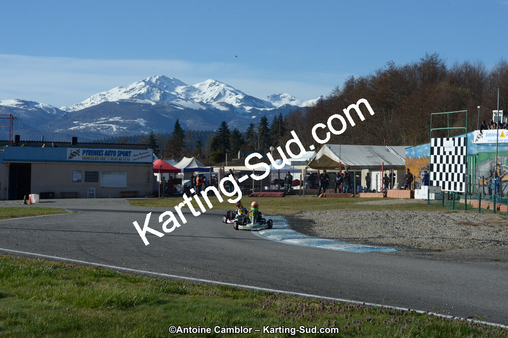 10/03/2013 : 1ère manche du Trophée Vincent Sanchez à Lavelanet (Photos Antoine Camblor) 2013 — karting