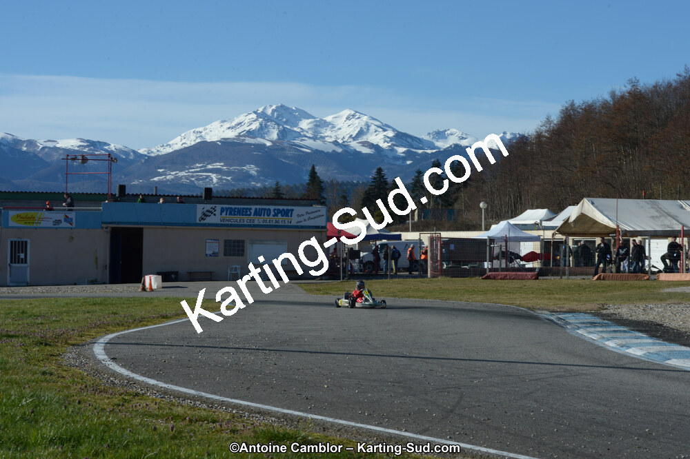 10/03/2013 : 1ère manche du Trophée Vincent Sanchez à Lavelanet (Photos Antoine Camblor) 2013 — karting