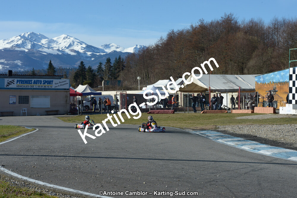 10/03/2013 : 1ère manche du Trophée Vincent Sanchez à Lavelanet (Photos Antoine Camblor) 2013 — karting