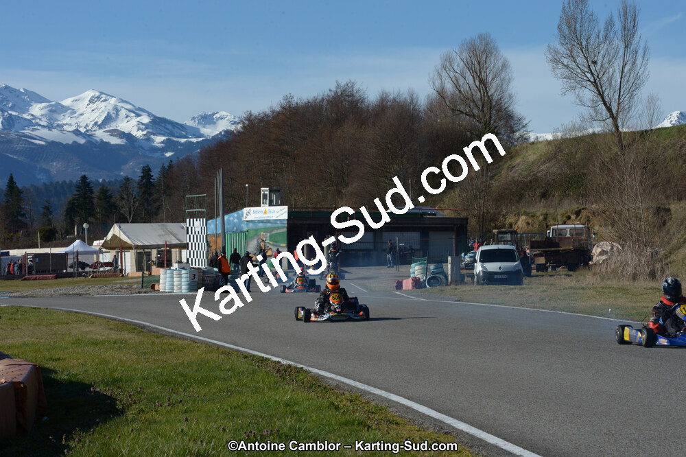 10/03/2013 : 1ère manche du Trophée Vincent Sanchez à Lavelanet (Photos Antoine Camblor) 2013 — karting
