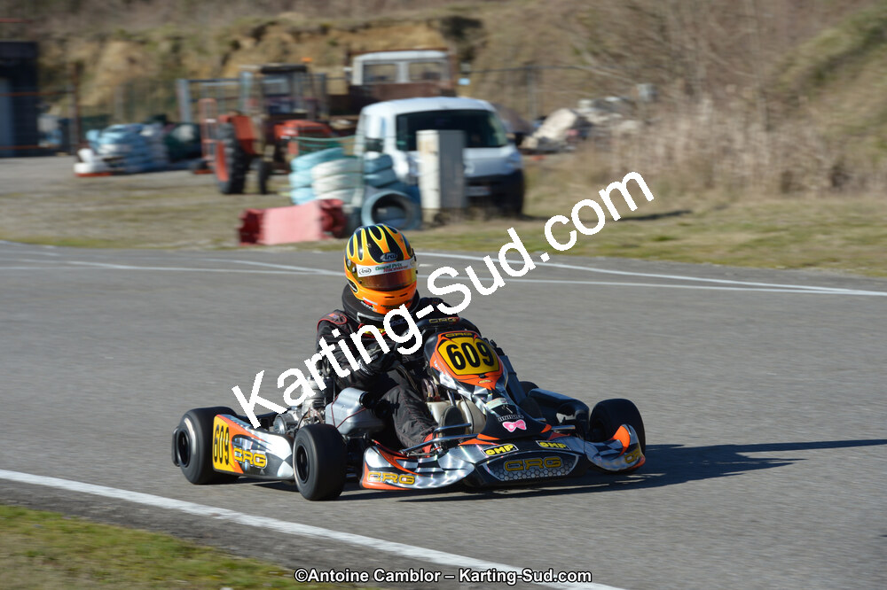 10/03/2013 : 1ère manche du Trophée Vincent Sanchez à Lavelanet (Photos Antoine Camblor) 2013 — karting