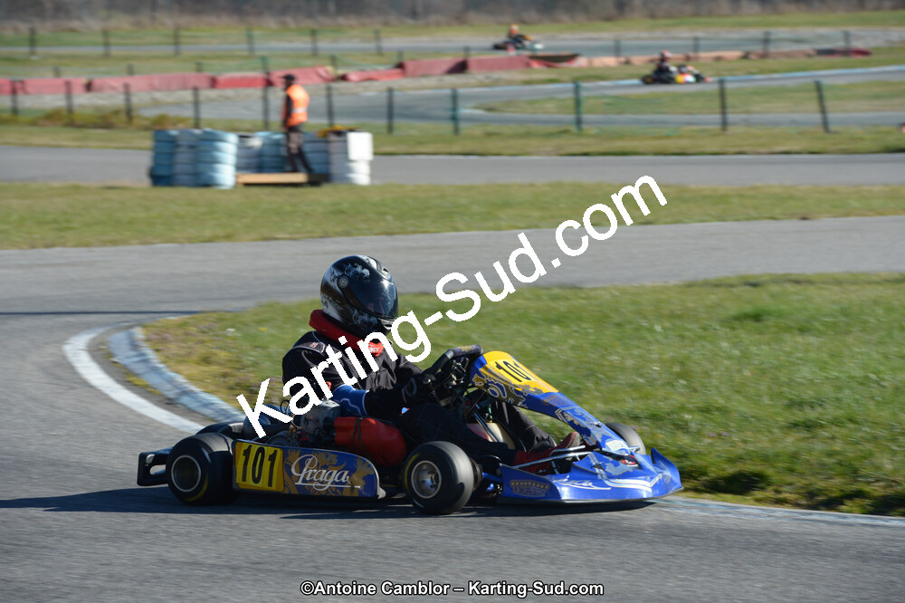 10/03/2013 : 1ère manche du Trophée Vincent Sanchez à Lavelanet (Photos Antoine Camblor) 2013 — karting