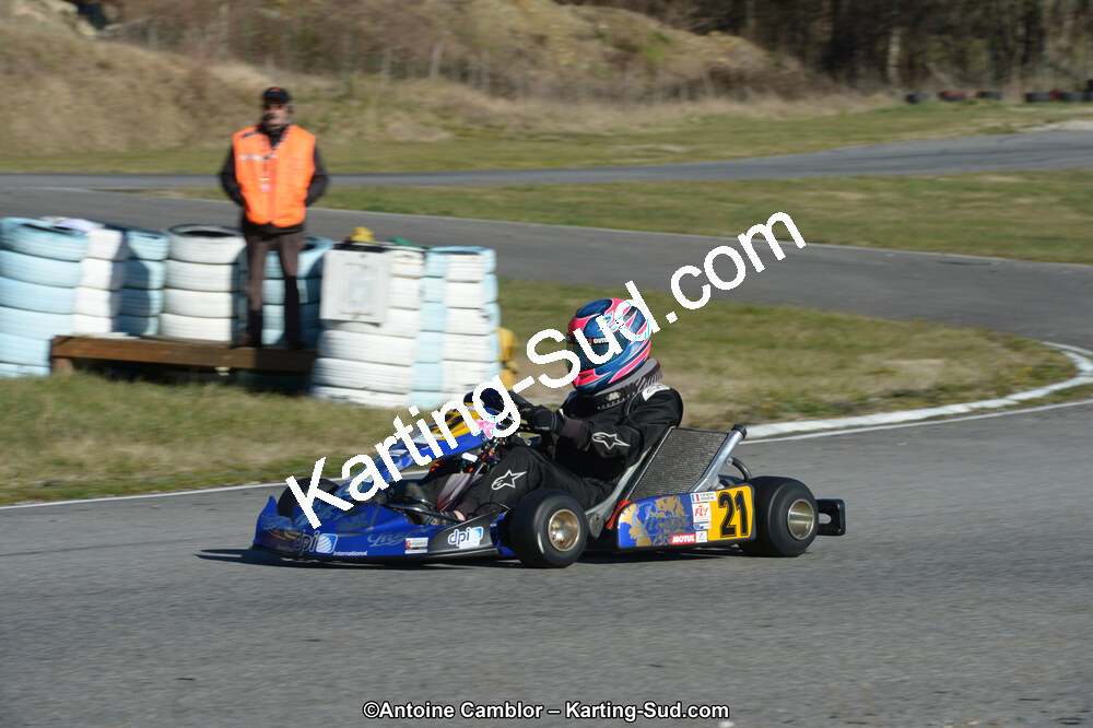10/03/2013 : 1ère manche du Trophée Vincent Sanchez à Lavelanet (Photos Antoine Camblor) 2013 — karting