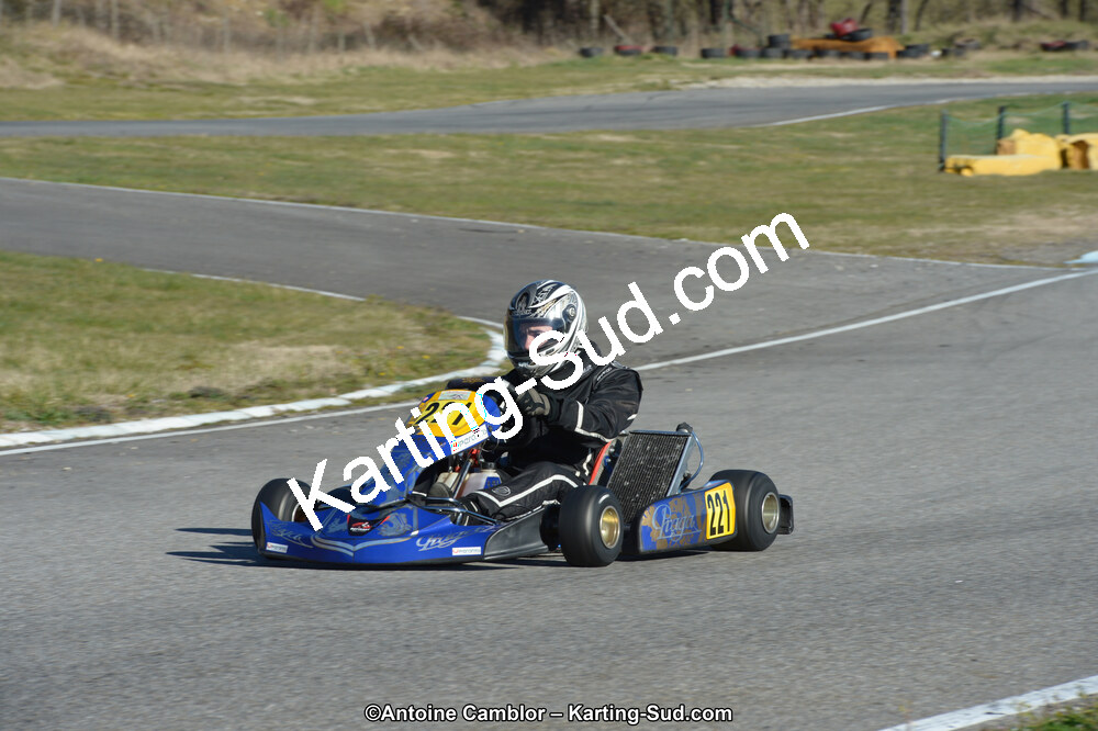 10/03/2013 : 1ère manche du Trophée Vincent Sanchez à Lavelanet (Photos Antoine Camblor) 2013 — karting