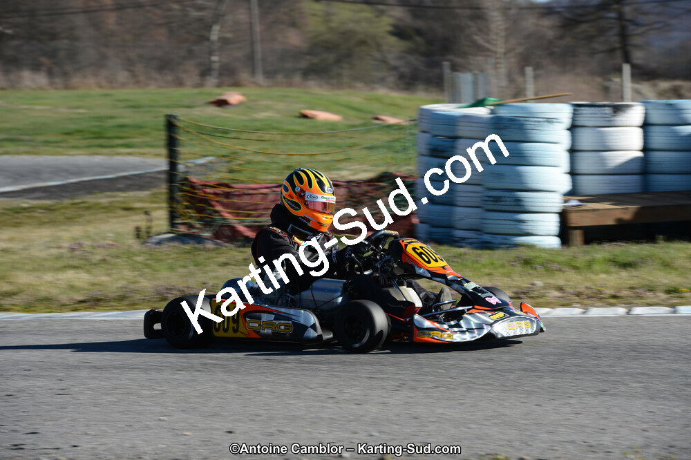 10/03/2013 : 1ère manche du Trophée Vincent Sanchez à Lavelanet (Photos Antoine Camblor) 2013 — karting