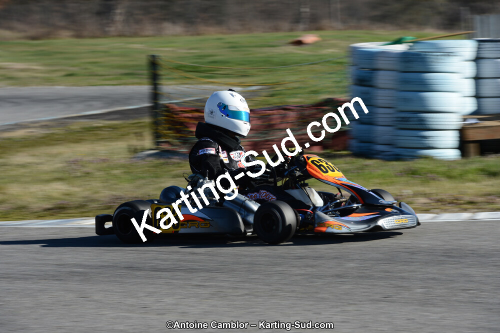 10/03/2013 : 1ère manche du Trophée Vincent Sanchez à Lavelanet (Photos Antoine Camblor) 2013 — karting