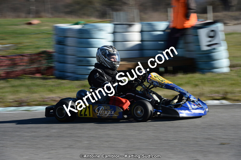 10/03/2013 : 1ère manche du Trophée Vincent Sanchez à Lavelanet (Photos Antoine Camblor) 2013 — karting