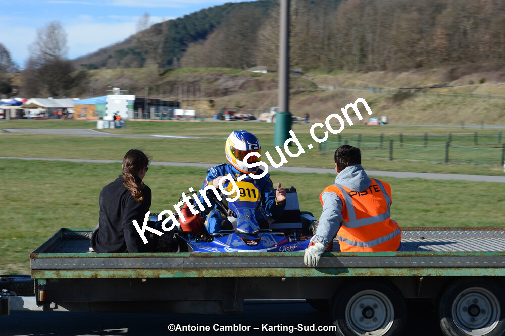 10/03/2013 : 1ère manche du Trophée Vincent Sanchez à Lavelanet (Photos Antoine Camblor) 2013 — karting