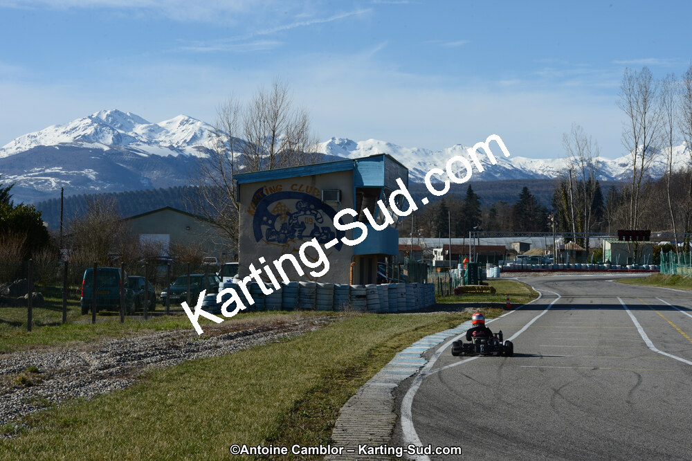 10/03/2013 : 1ère manche du Trophée Vincent Sanchez à Lavelanet (Photos Antoine Camblor) 2013 — karting