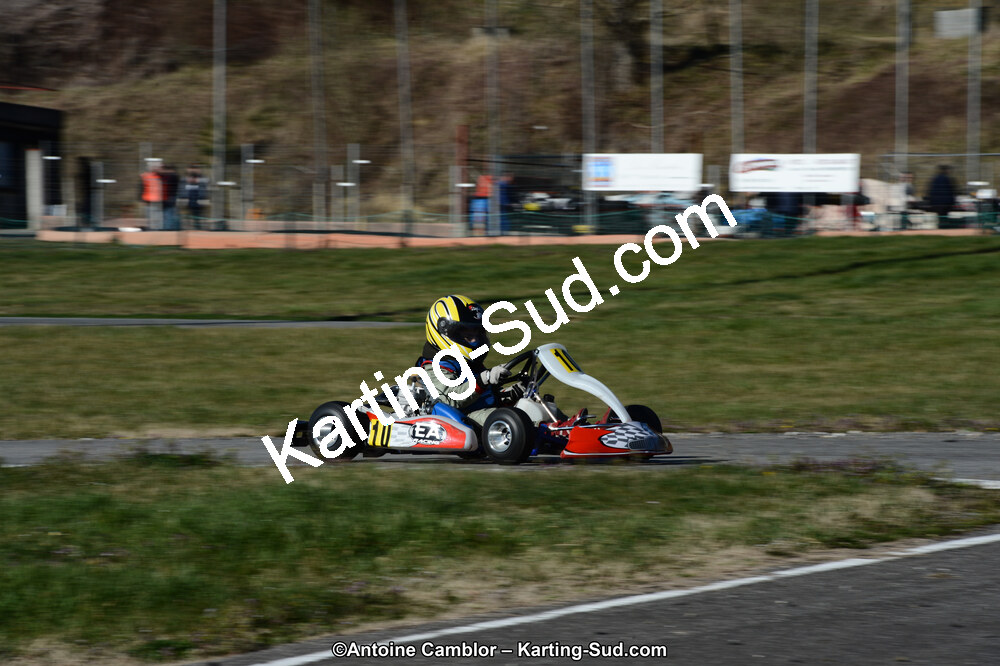 10/03/2013 : 1ère manche du Trophée Vincent Sanchez à Lavelanet (Photos Antoine Camblor) 2013 — karting