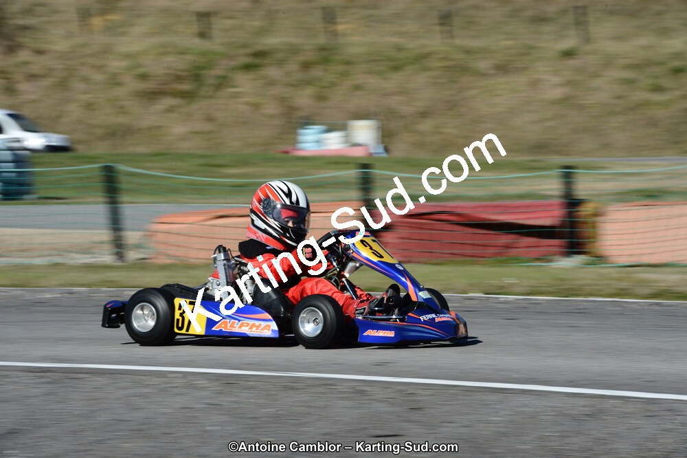 10/03/2013 : 1ère manche du Trophée Vincent Sanchez à Lavelanet (Photos Antoine Camblor) 2013 — karting
