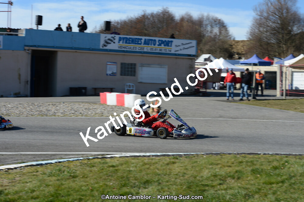 10/03/2013 : 1ère manche du Trophée Vincent Sanchez à Lavelanet (Photos Antoine Camblor) 2013 — karting