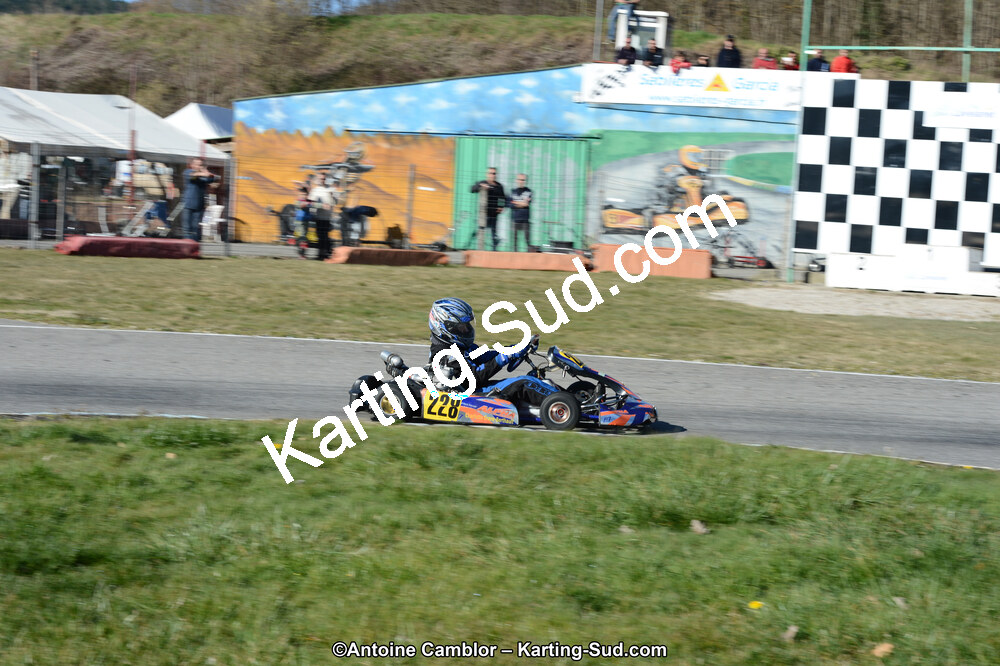 10/03/2013 : 1ère manche du Trophée Vincent Sanchez à Lavelanet (Photos Antoine Camblor) 2013 — karting