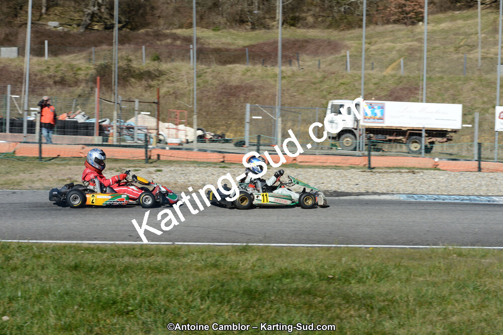 10/03/2013 : 1ère manche du Trophée Vincent Sanchez à Lavelanet (Photos Antoine Camblor) 2013 — karting