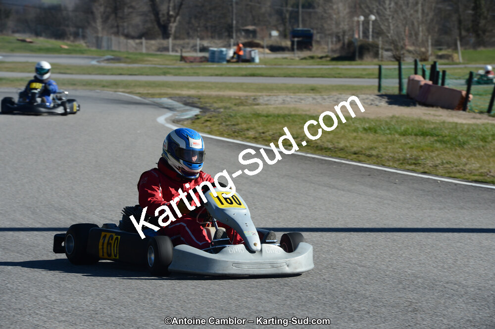 10/03/2013 : 1ère manche du Trophée Vincent Sanchez à Lavelanet (Photos Antoine Camblor) 2013 — karting