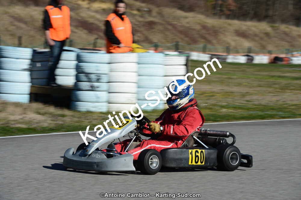 10/03/2013 : 1ère manche du Trophée Vincent Sanchez à Lavelanet (Photos Antoine Camblor) 2013 — karting