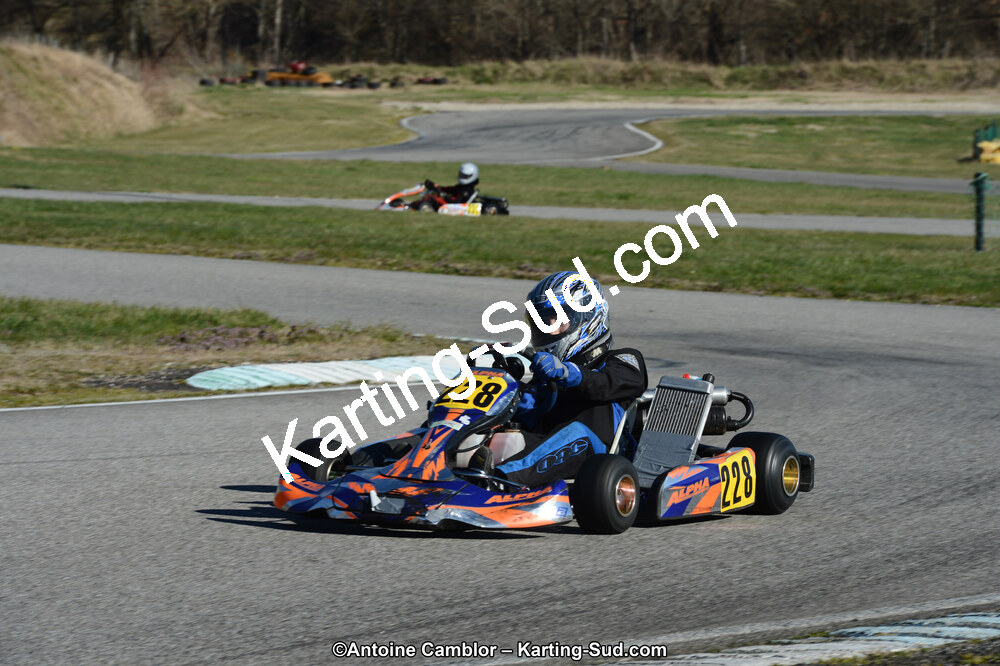 10/03/2013 : 1ère manche du Trophée Vincent Sanchez à Lavelanet (Photos Antoine Camblor) 2013 — karting