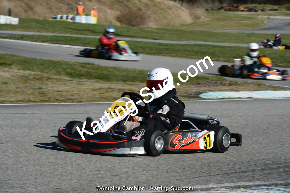 10/03/2013 : 1ère manche du Trophée Vincent Sanchez à Lavelanet (Photos Antoine Camblor) 2013 — karting