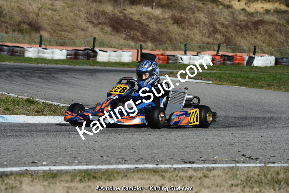 10/03/2013 : 1ère manche du Trophée Vincent Sanchez à Lavelanet (Photos Antoine Camblor) 2013 — karting