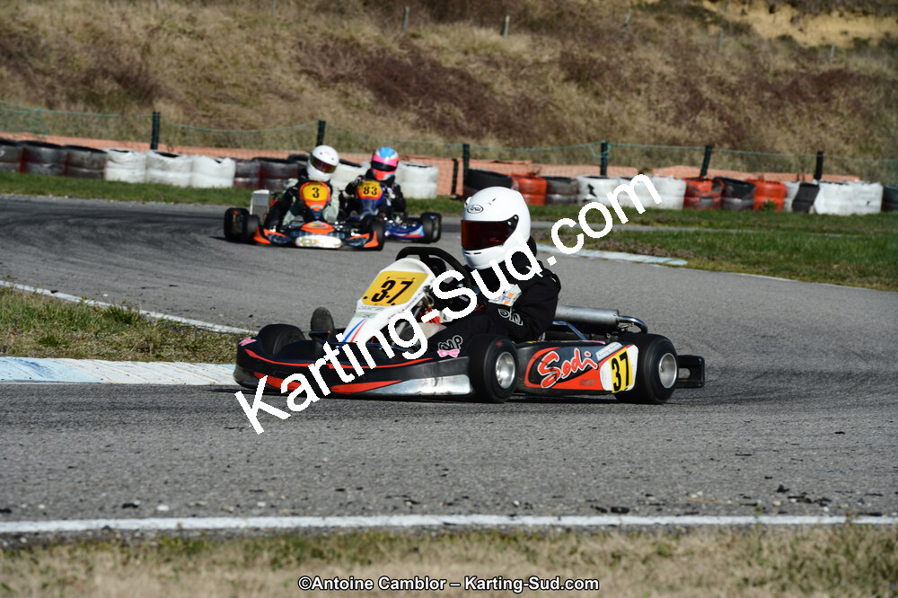 10/03/2013 : 1ère manche du Trophée Vincent Sanchez à Lavelanet (Photos Antoine Camblor) 2013 — karting