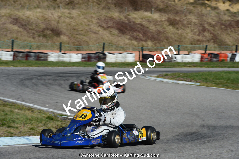 10/03/2013 : 1ère manche du Trophée Vincent Sanchez à Lavelanet (Photos Antoine Camblor) 2013 — karting