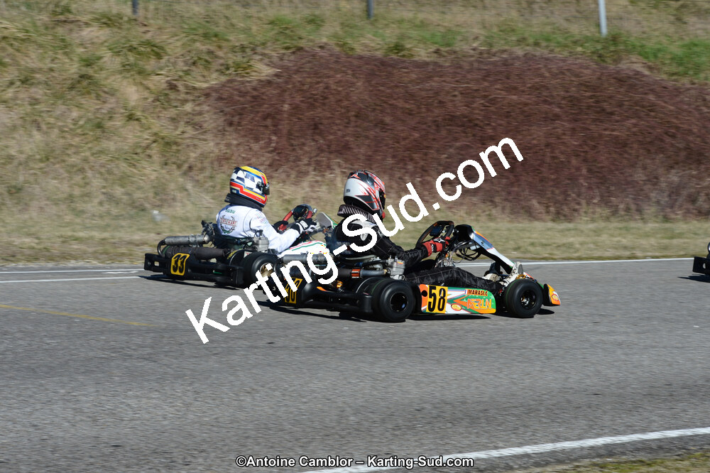 10/03/2013 : 1ère manche du Trophée Vincent Sanchez à Lavelanet (Photos Antoine Camblor) 2013 — karting
