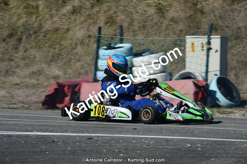 10/03/2013 : 1ère manche du Trophée Vincent Sanchez à Lavelanet (Photos Antoine Camblor) 2013 — karting