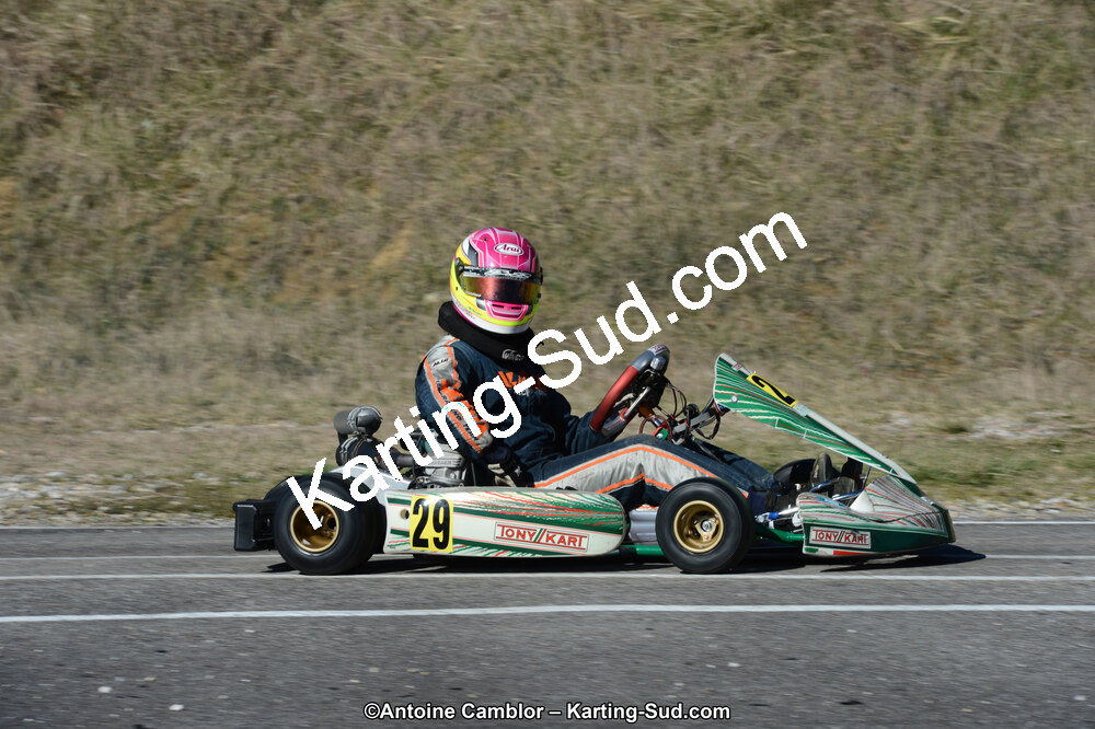 10/03/2013 : 1ère manche du Trophée Vincent Sanchez à Lavelanet (Photos Antoine Camblor) 2013 — karting