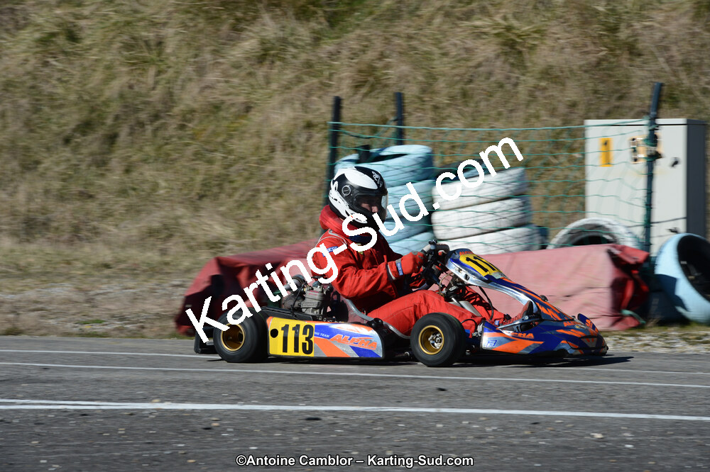 10/03/2013 : 1ère manche du Trophée Vincent Sanchez à Lavelanet (Photos Antoine Camblor) 2013 — karting