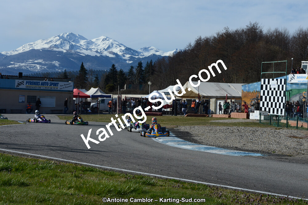 10/03/2013 : 1ère manche du Trophée Vincent Sanchez à Lavelanet (Photos Antoine Camblor) 2013 — karting