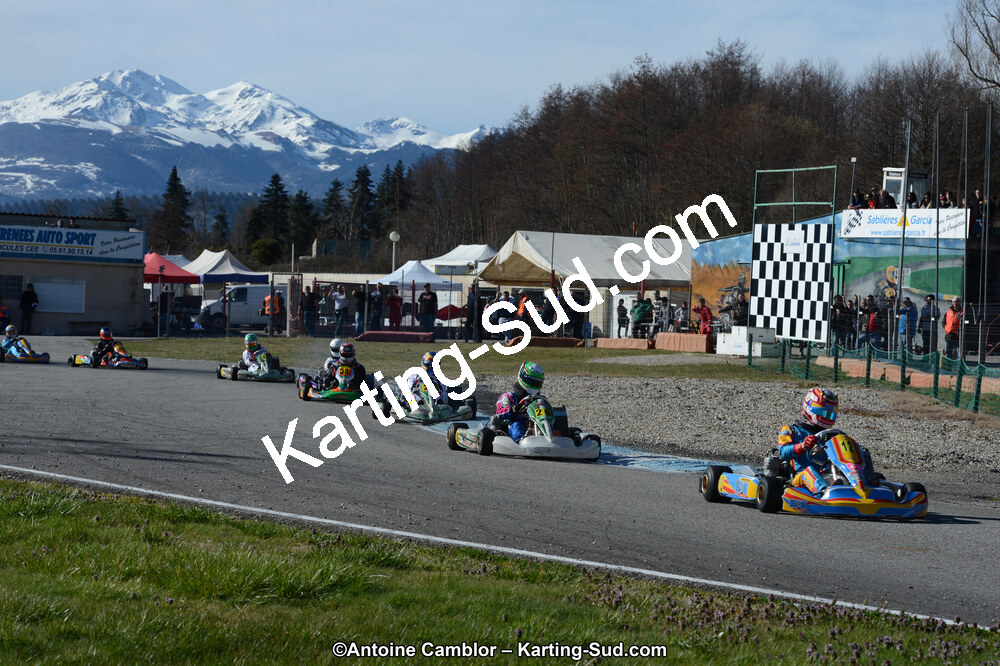 10/03/2013 : 1ère manche du Trophée Vincent Sanchez à Lavelanet (Photos Antoine Camblor) 2013 — karting