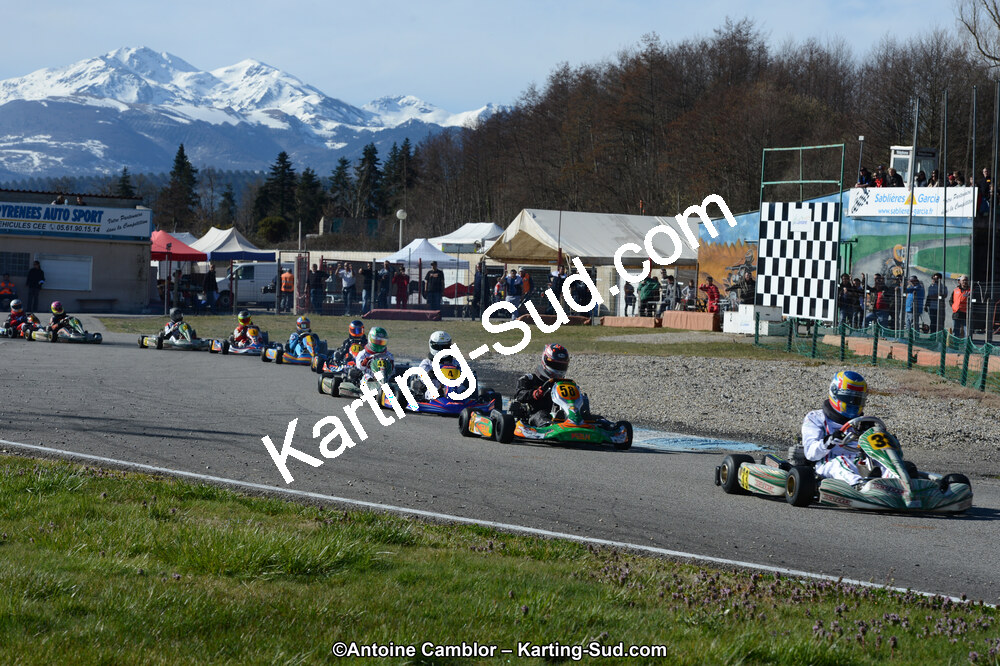 10/03/2013 : 1ère manche du Trophée Vincent Sanchez à Lavelanet (Photos Antoine Camblor) 2013 — karting