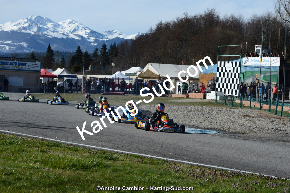 10/03/2013 : 1ère manche du Trophée Vincent Sanchez à Lavelanet (Photos Antoine Camblor) 2013 — karting