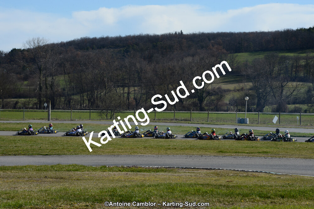 10/03/2013 : 1ère manche du Trophée Vincent Sanchez à Lavelanet (Photos Antoine Camblor) 2013 — karting