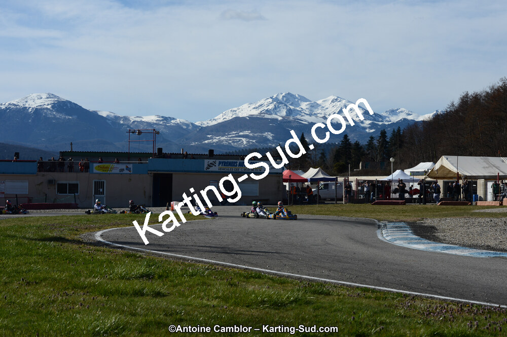 10/03/2013 : 1ère manche du Trophée Vincent Sanchez à Lavelanet (Photos Antoine Camblor) 2013 — karting