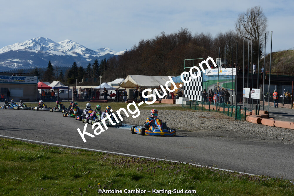 10/03/2013 : 1ère manche du Trophée Vincent Sanchez à Lavelanet (Photos Antoine Camblor) 2013 — karting