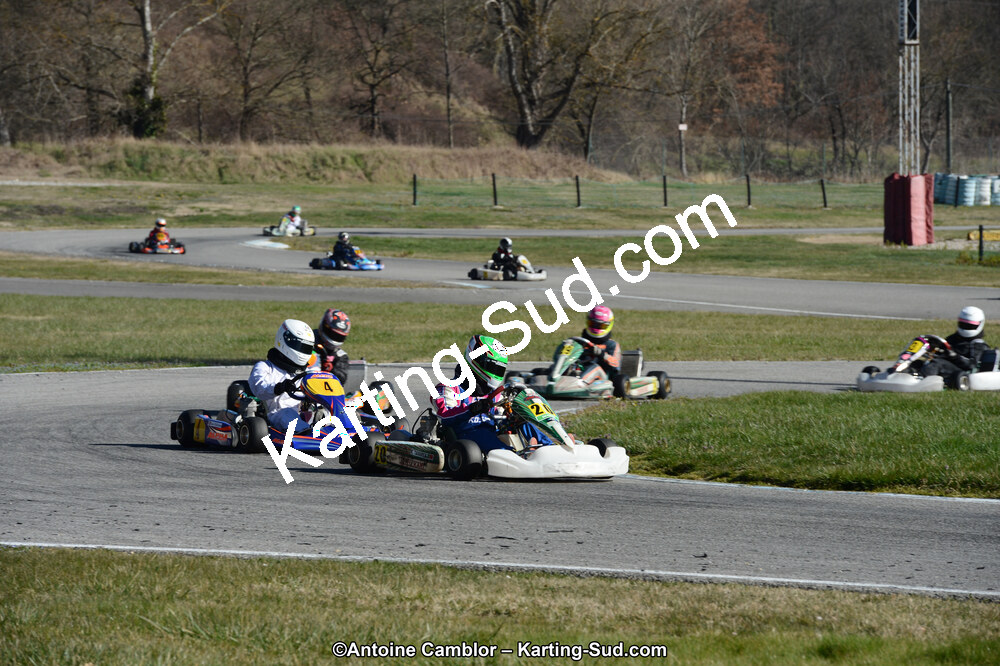10/03/2013 : 1ère manche du Trophée Vincent Sanchez à Lavelanet (Photos Antoine Camblor) 2013 — karting