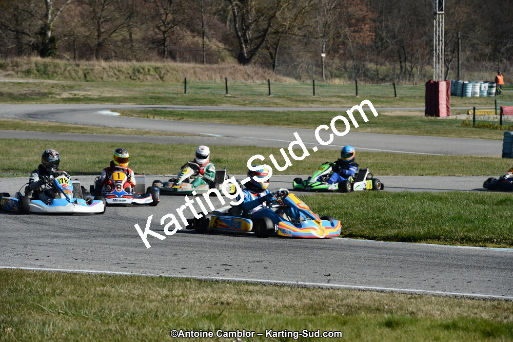 10/03/2013 : 1ère manche du Trophée Vincent Sanchez à Lavelanet (Photos Antoine Camblor) 2013 — karting