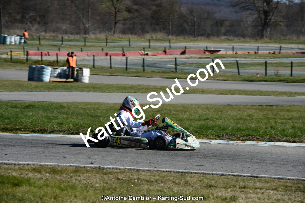 10/03/2013 : 1ère manche du Trophée Vincent Sanchez à Lavelanet (Photos Antoine Camblor) 2013 — karting