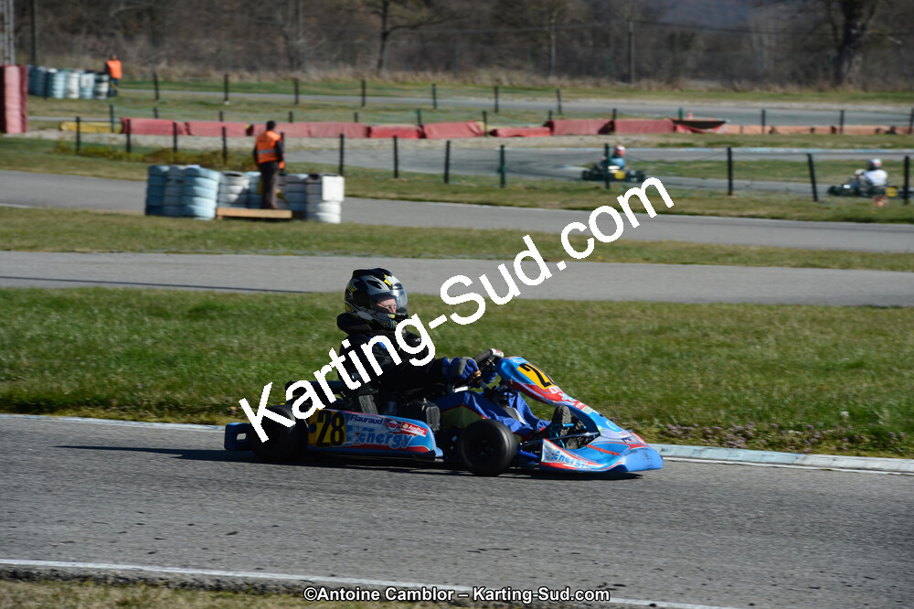 10/03/2013 : 1ère manche du Trophée Vincent Sanchez à Lavelanet (Photos Antoine Camblor) 2013 — karting