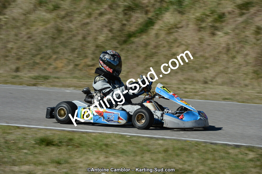 10/03/2013 : 1ère manche du Trophée Vincent Sanchez à Lavelanet (Photos Antoine Camblor) 2013 — karting