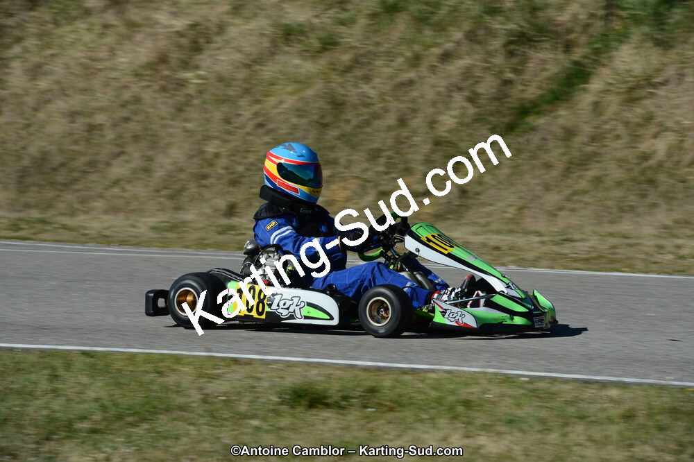 10/03/2013 : 1ère manche du Trophée Vincent Sanchez à Lavelanet (Photos Antoine Camblor) 2013 — karting