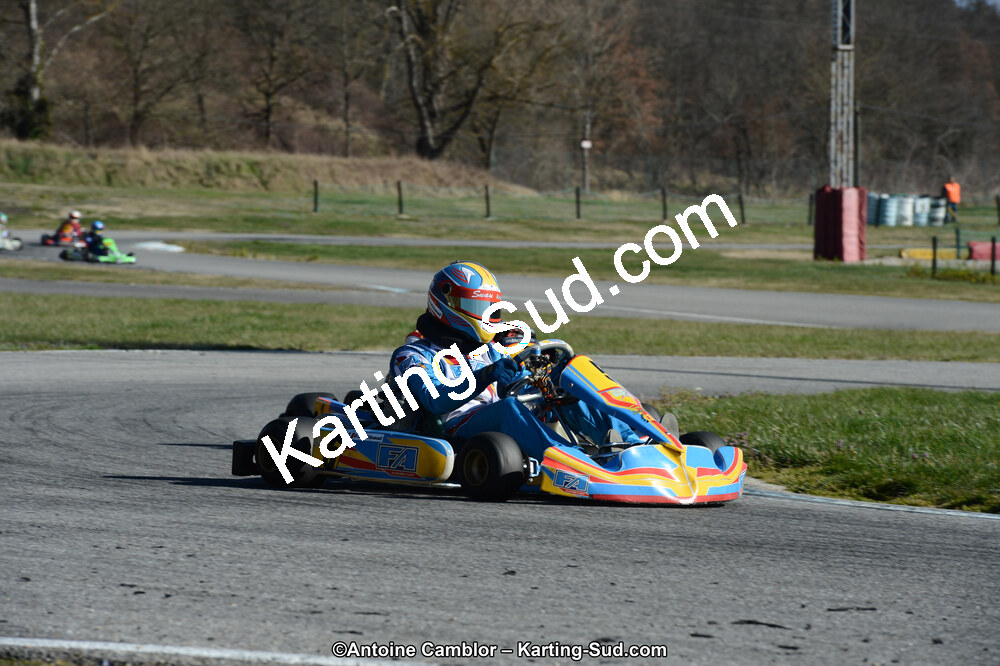 10/03/2013 : 1ère manche du Trophée Vincent Sanchez à Lavelanet (Photos Antoine Camblor) 2013 — karting