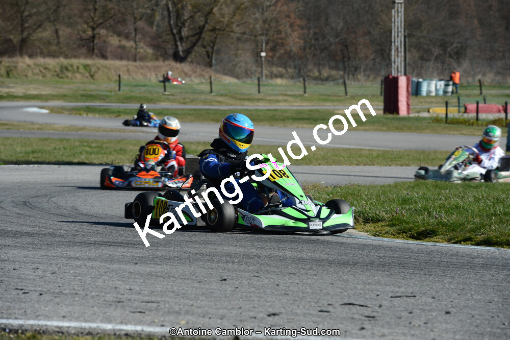 10/03/2013 : 1ère manche du Trophée Vincent Sanchez à Lavelanet (Photos Antoine Camblor) 2013 — karting