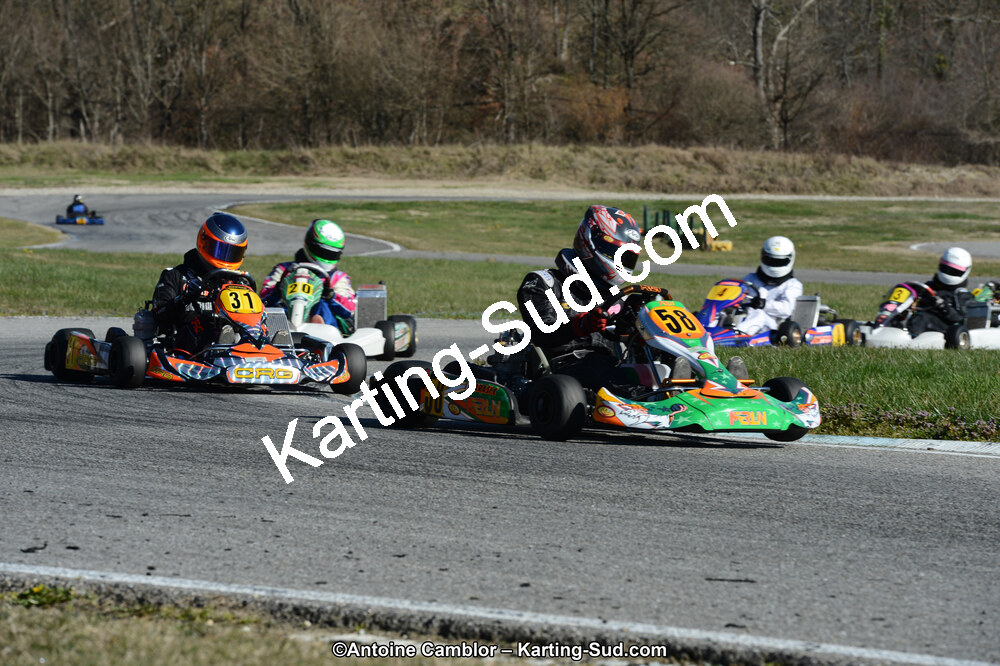 10/03/2013 : 1ère manche du Trophée Vincent Sanchez à Lavelanet (Photos Antoine Camblor) 2013 — karting
