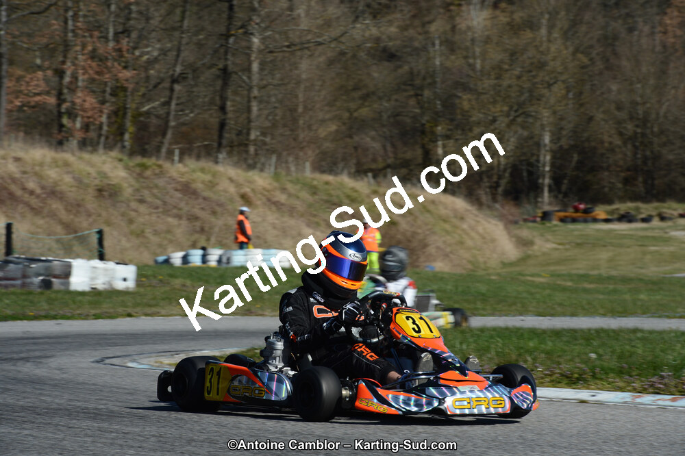 10/03/2013 : 1ère manche du Trophée Vincent Sanchez à Lavelanet (Photos Antoine Camblor) 2013 — karting