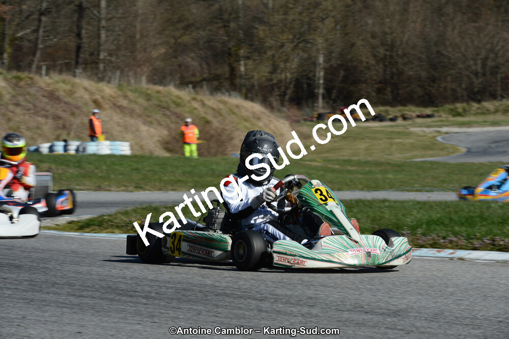 10/03/2013 : 1ère manche du Trophée Vincent Sanchez à Lavelanet (Photos Antoine Camblor) 2013 — karting