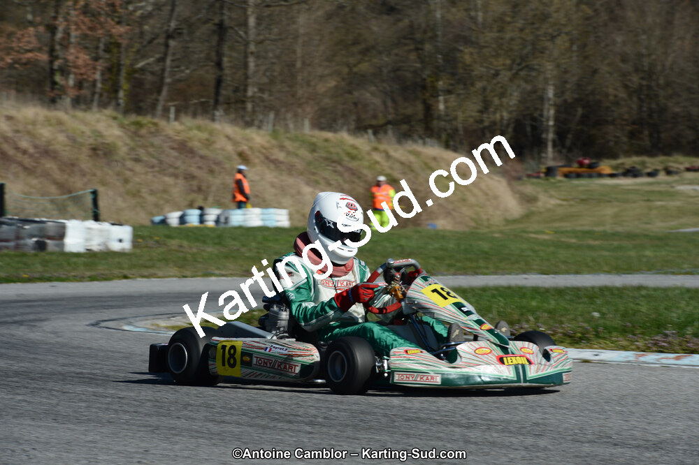 10/03/2013 : 1ère manche du Trophée Vincent Sanchez à Lavelanet (Photos Antoine Camblor) 2013 — karting