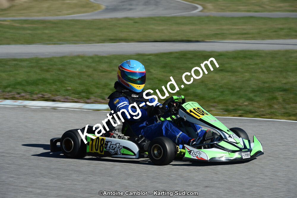 10/03/2013 : 1ère manche du Trophée Vincent Sanchez à Lavelanet (Photos Antoine Camblor) 2013 — karting