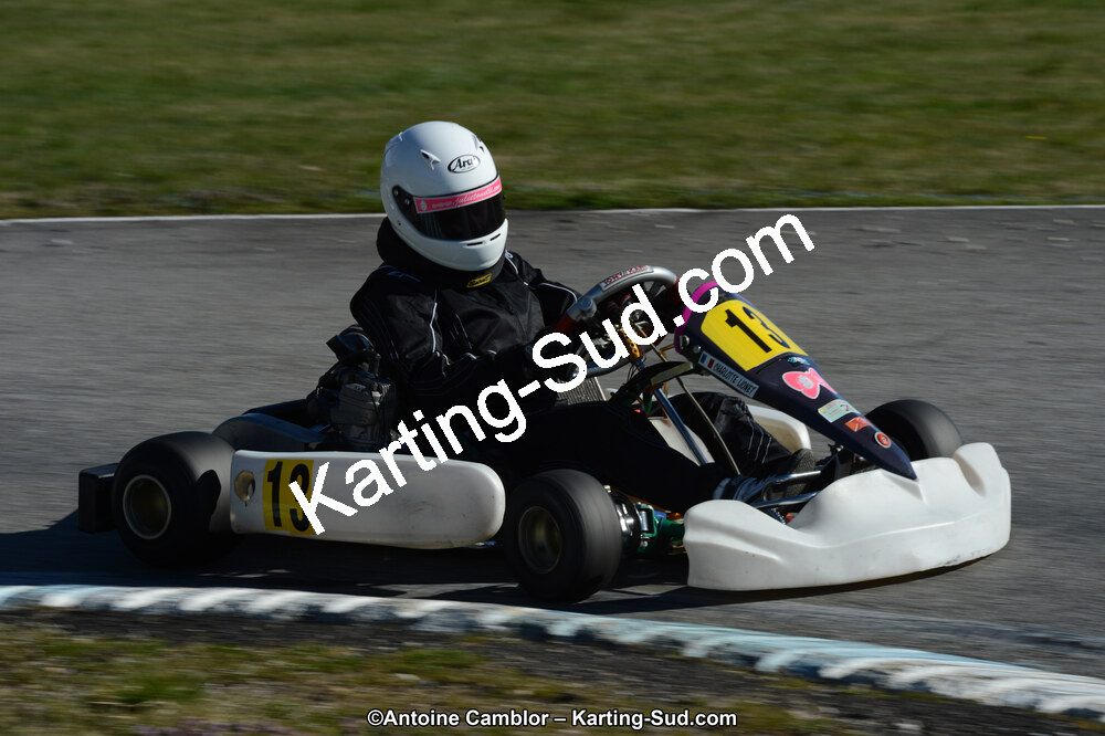 10/03/2013 : 1ère manche du Trophée Vincent Sanchez à Lavelanet (Photos Antoine Camblor) 2013 — karting